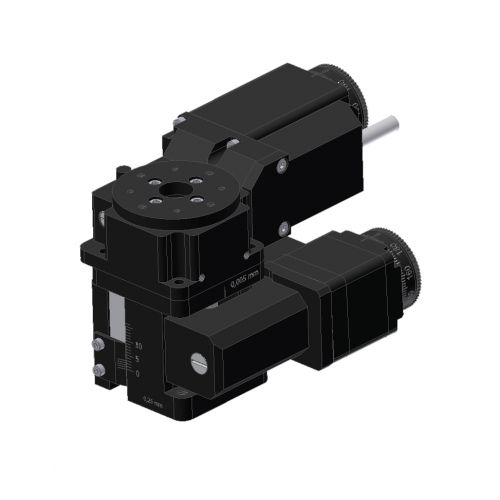 Piastra di posizionamento verticale - MLVT-40-13+RTHM-174 - IntelLiDrives, Inc. - rotativa / a motore / 2 assi