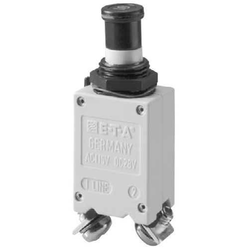Interruttore termico - 483 series - E-T-A - a riarmo manuale / unipolare / piccolo