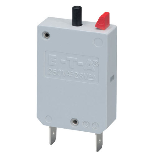 Interruttore termico - 127 series - E-T-A - a riarmo manuale / unipolare