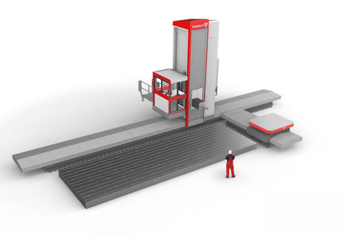 Alesatrice-fresatrice CNC - WRF series  - FERMAT CZ s.r.o. - orizzontale / verticale / a tavola girevole