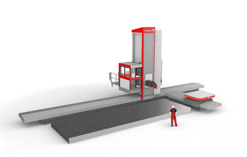 Fresatrice CNC 3 assi - WRF MILL - FERMAT CZ s.r.o. - verticale / con tavola rotante / a colonna