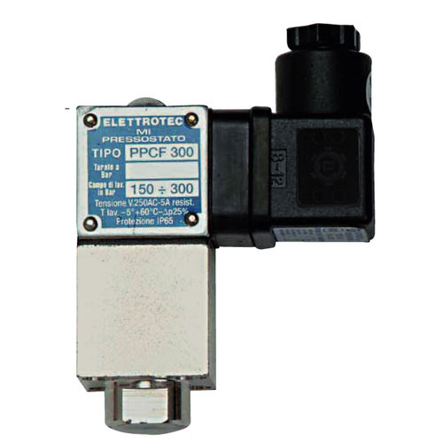 Pressostato a pistone regolabile - PPC series - ELETTROTEC s.r.l. - con flangia / ATEX / a sicurezza intrinseca