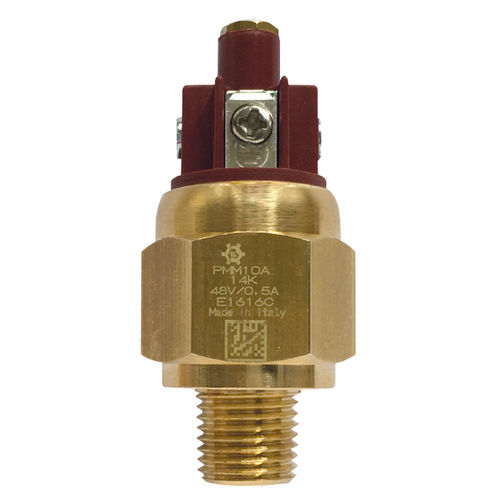 Pressostato a pistone - PMM series - ELETTROTEC s.r.l. - a pistone regolabile / a membrana / per ossigeno