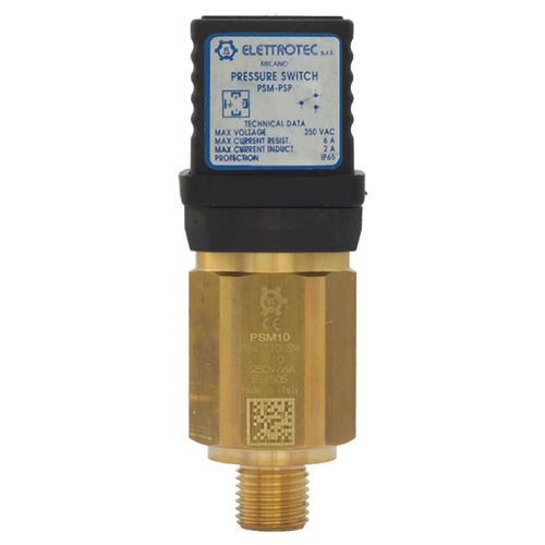 Pressostato a pistone - PSM-PSP - ELETTROTEC s.r.l. - a membrana / SPDT / G 1/4