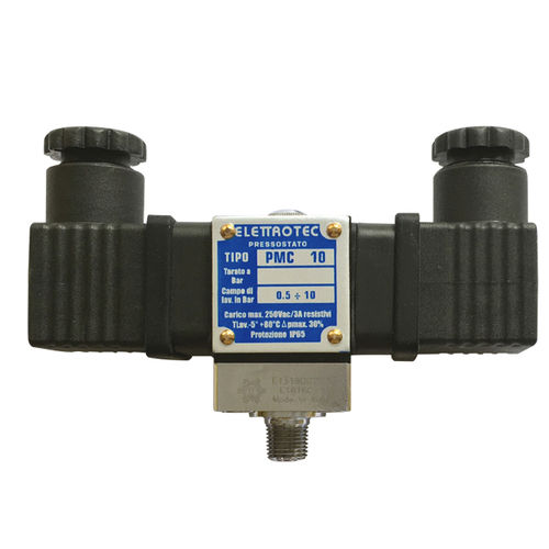 Pressostato a pistone - PPC series - ELETTROTEC s.r.l. - SPDT / su guida DIN / G 1/4