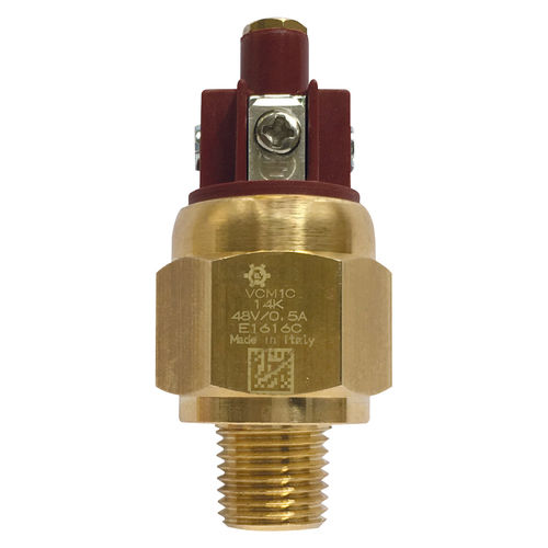 Vuotostato a membrana - VCM - ELETTROTEC s.r.l. - per ossigeno / in ottone / in acciaio inossidabile