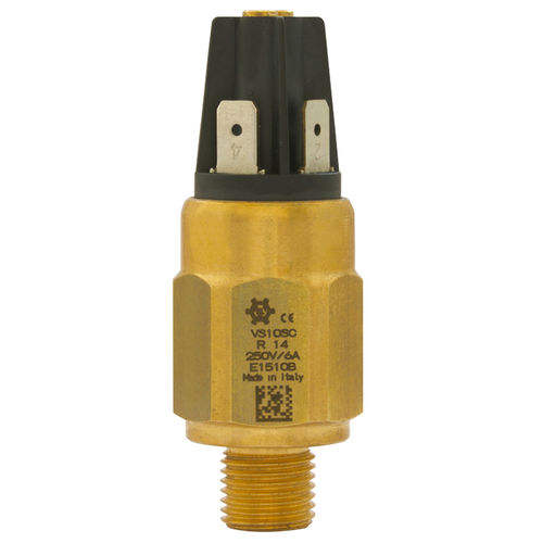 Vuotostato a membrana - VS series - ELETTROTEC s.r.l. - a vuoto / SPDT / in acciaio inossidabile