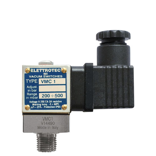Vuotostato a membrana - VMC series - ELETTROTEC s.r.l. - a vuoto / SPDT / su guida DIN