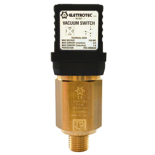 Vuotostato a membrana - VSM series - ELETTROTEC s.r.l. - a vuoto / SPDT / G 1/4