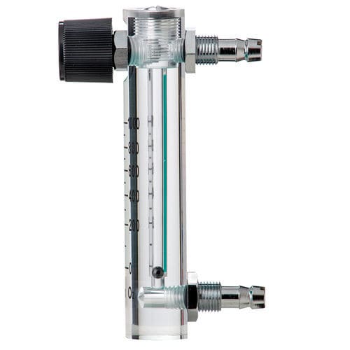 Misuratore di portata ad area variabile - FMX series  - ELETTROTEC s.r.l. - per ossigeno / verticale / in acciaio inossidabile