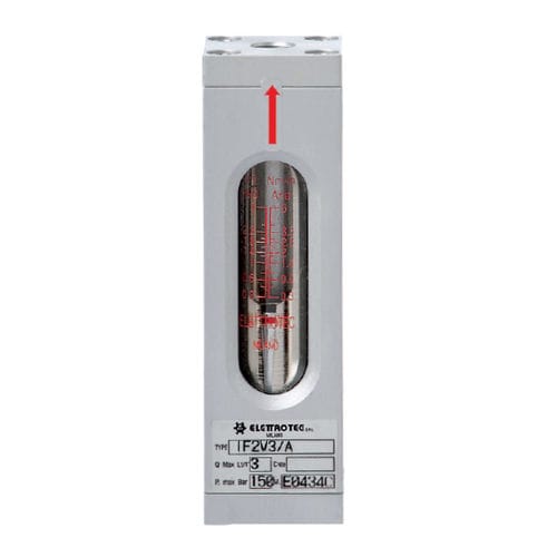 Indicatore di portata - IF series - ELETTROTEC s.r.l. - in tubo / a lettura diretta / in linea