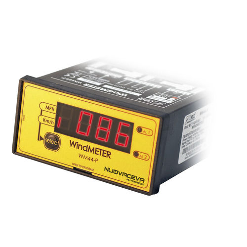 Display di controllo - WM44- P - NUOVA CEVA Automation - LED / a 3 cifre / per anemometro