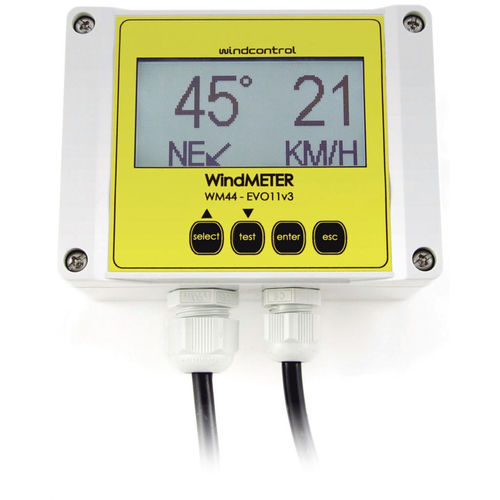 Display per anemometro - WM44-EVO11 - NUOVA CEVA Automation - LCD / 128 x 64 / da esterno