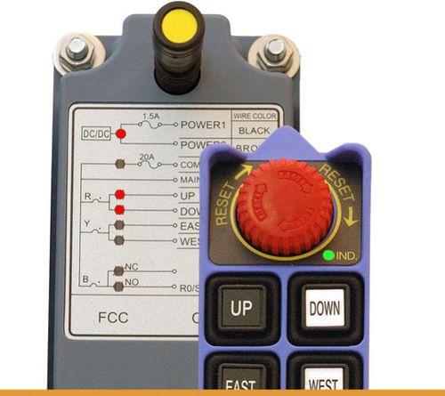 Radiocomando - LB series - NUOVA CEVA Automation - a pulsanti / industriale / a 6 pulsanti