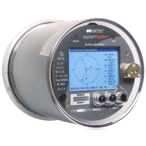 Analizzatore per rete elettrica - EM920 - SATEC - di qualità di energia / da integrare / modulare