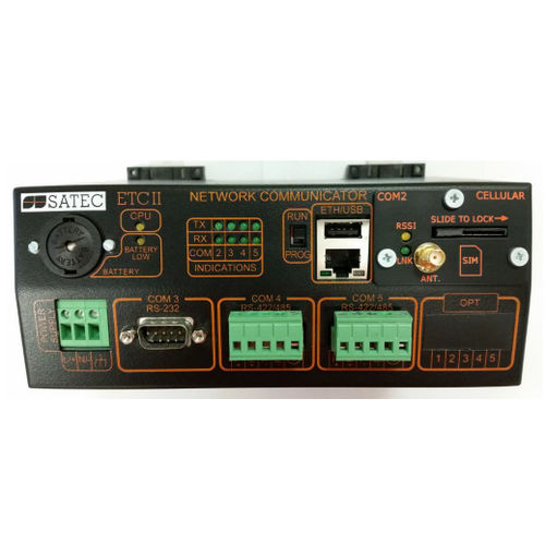 Controller per comunicazione di dati - ETC-II - SATEC - compatto / Modbus