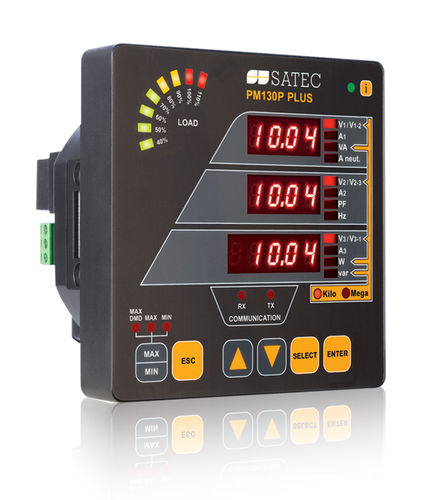 Analizzatore di monitoraggio - PM130P PLUS - SATEC - per rete elettrica / di potenza / di tensione