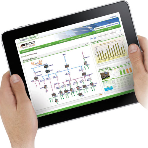 Soluzione software di supervisione - eXpertPower - SATEC - di manutenzione preventiva / di raccolta dati / di analisi di dati