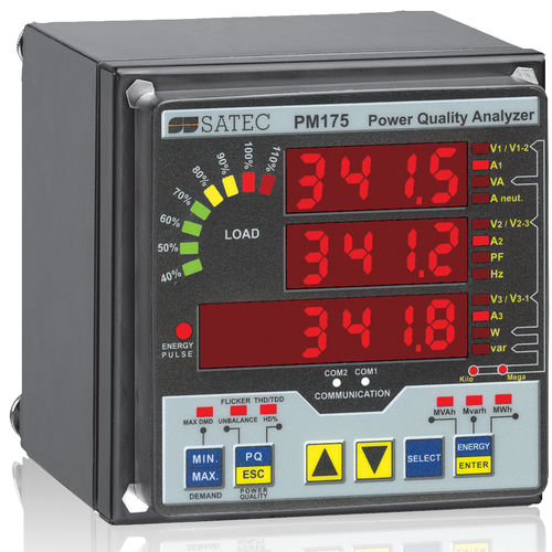 Analizzatore per rete elettrica - PM175 - SATEC - di qualità di energia / di acquisizione dati