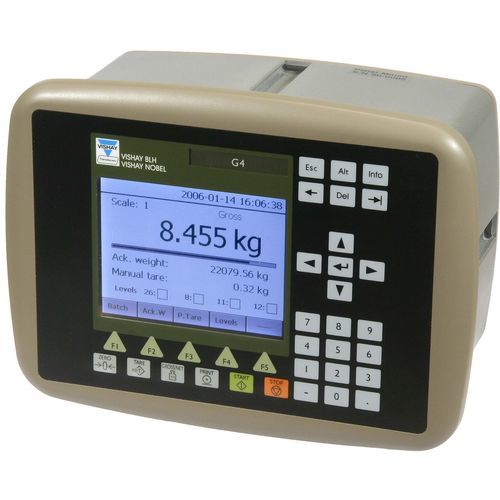 Indicatore di peso display LCD - G4 - Vishay Nobel Transducers - ad incastro / su guida DIN / a tenuta stagna