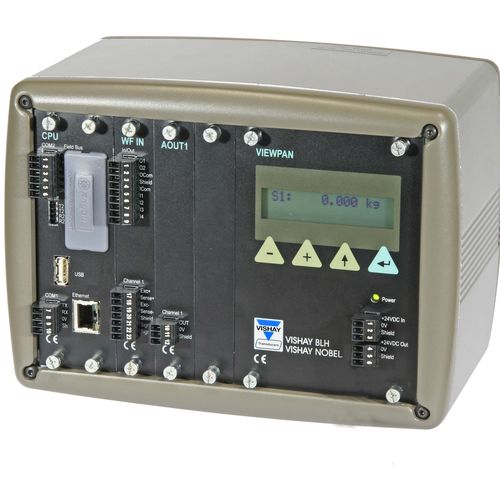Trasmettitore di peso digitale - G4-RM - Vishay Nobel Transducers - Modbus RTU / con interfaccia Ethernet / su guida DIN