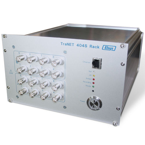 Sistema di acquisizione dati di tensione - TraNET FE - Elsys AG - 16 canali / rack 19" / ad inserimento