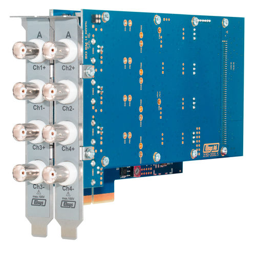 Scheda di acquisizione dati PCI Express - TPCE-xx16-4D - Elsys AG - analogica / 4 canali