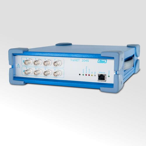 Sistema di acquisizione dati di tensione - TraNET FE 204 - Elsys AG - di potenza / di vibrazioni / sismico