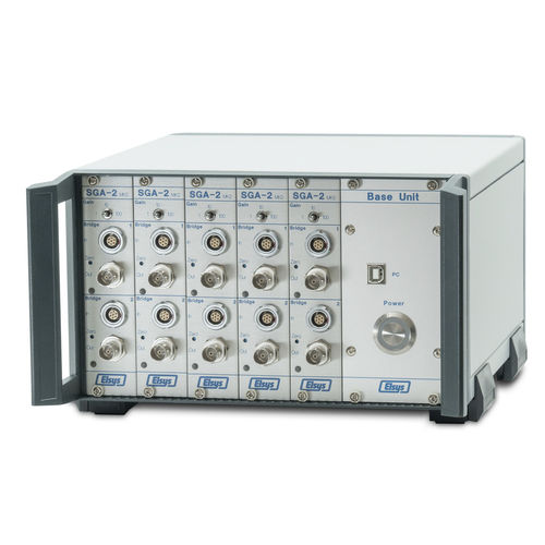 Amplificatore per ponti estensimetrici - SGA-2 - Elsys AG - di segnale / di tensione / di misura