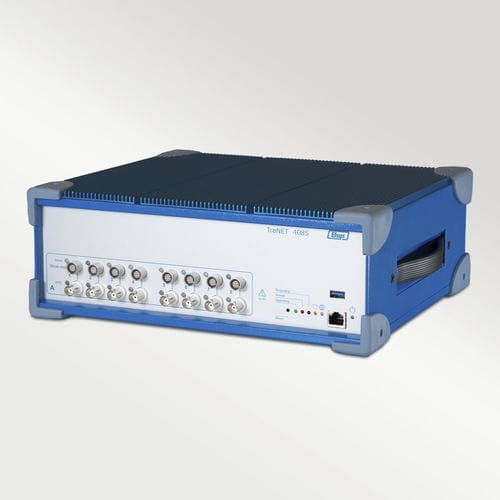 Sistema di acquisizione dati benchtop - TraNET FE 408 SG DP - Elsys AG - per laboratorio / per campionamento simultaneo / per accelerometro