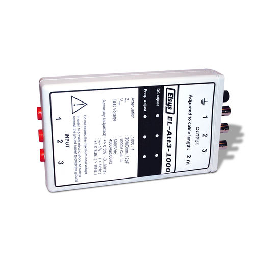 Sonda passiva - El-Att3-1000 - Elsys AG - ad alta tensione / per oscilloscopio / di misura
