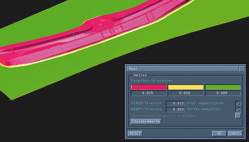 Software CAD - HEALER - TEBIS - di analisi / di modelli di superficie