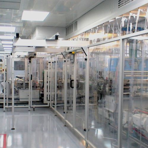 Camera bianca per l'industria della plastica - 3000.4.089 - Schilling Engineering GmbH - per materiale medicale / modulare / con cappa integrata