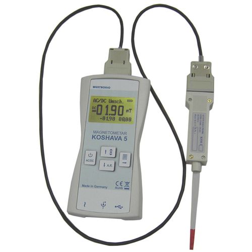 Gaussmetro portatile - KOSHAVA 5 - WUNTRONIC GmbH - teslametro / USB / a mano
