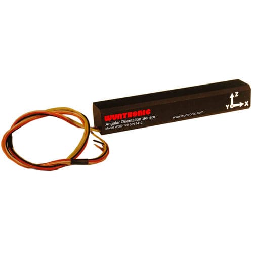 Sensore di accelerazione 3 assi - WOS-120 series - WUNTRONIC GmbH - in miniatura / angolare