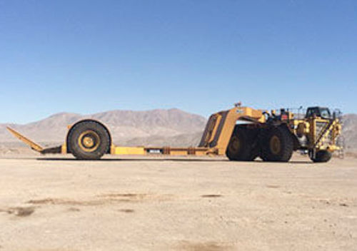 Rimorchio porta-attrezzi - MET - MEGA Corp. - gooseneck / da cantiere / a 3 assi