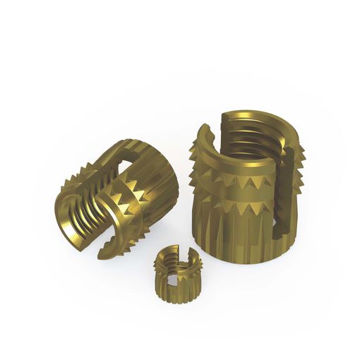 Inserto filettato - Insert-Plast STANDARD - Specialinsert s.r.l. - a espansione / di ottone / arrotondato
