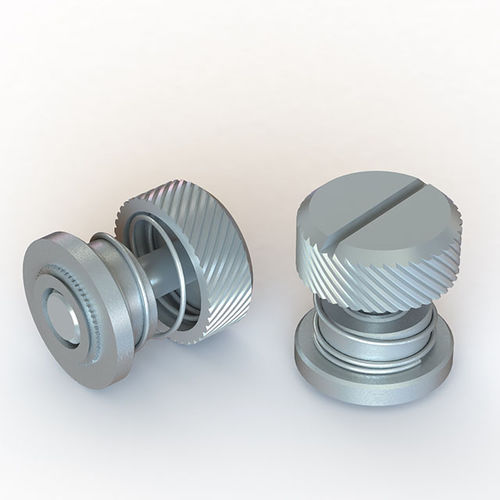 Vite di fissaggio - CVIR series - Specialinsert s.r.l. - a testa cilindrica / intagliato / in acciaio inossidabile