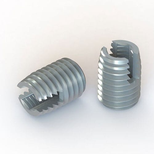 Inserto autofilettante - 302 2 series - Specialinsert s.r.l. - filettato / in ottone / in acciaio inossidabile
