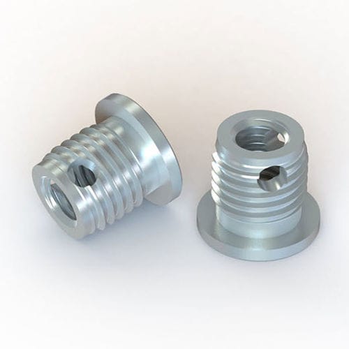 Inserto autofilettante - 307 1 series - Specialinsert s.r.l. - filettato / in ottone / in acciaio