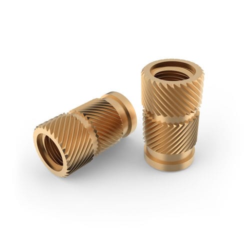 Inserto filettato - 60_/C - Specialinsert s.r.l. - in ottone / arrotondato / per termoplastici