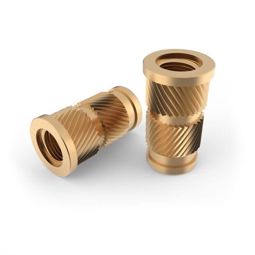 Inserto filettato - 62_/C - Specialinsert s.r.l. - in ottone / arrotondato / per termoplastici
