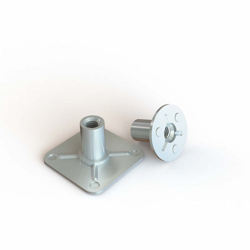 Raccordo con piastrina con boccola - BRPY series - Specialinsert s.r.l. - da incollare / da stampare / in acciaio inossidabile