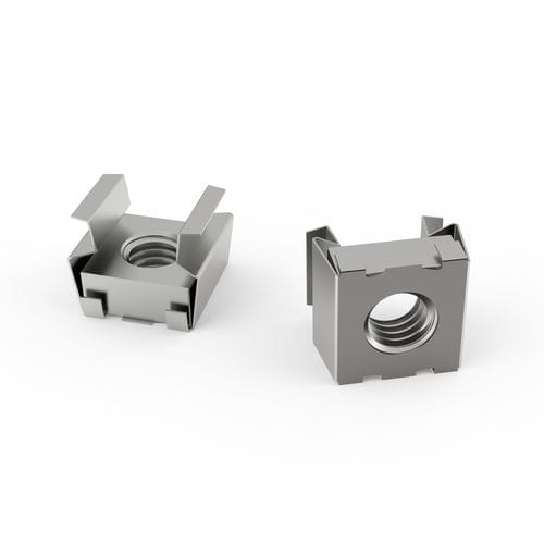 Dado in gabbia - M03A53 - Specialinsert s.r.l. - quadrato / in acciaio inossidabile / in acciaio