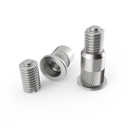 Inserto per compositi - TC/SC/1 - Specialinsert s.r.l. - filettato / zigrinato / in acciaio inossidabile