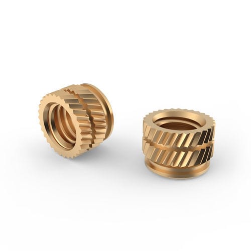 Inserto filettato - 851 - Specialinsert s.r.l. - a pressione / in ottone / di spessore ridotto