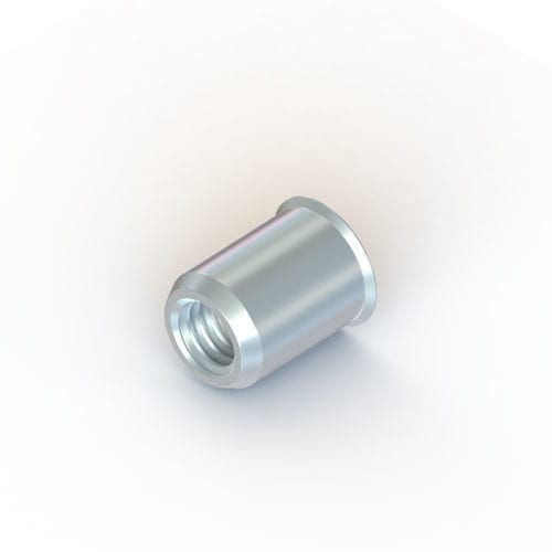 Inserto a deformazione - TFM M12 - Specialinsert s.r.l. - filettato / in acciaio / in acciaio zincato