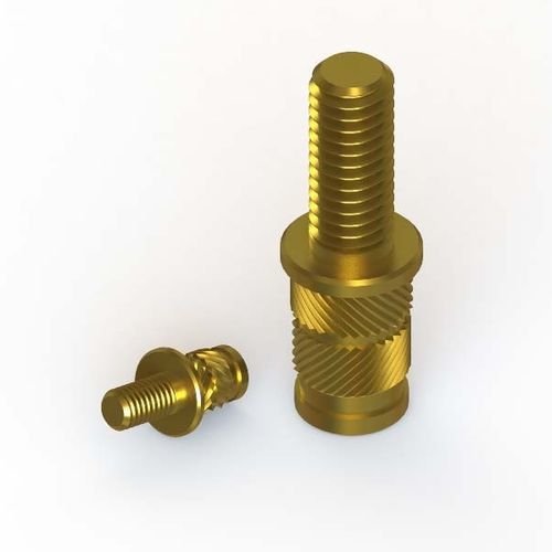 Perno filettato - 867 - Specialinsert s.r.l. - in ottone / autoagganciante cieco