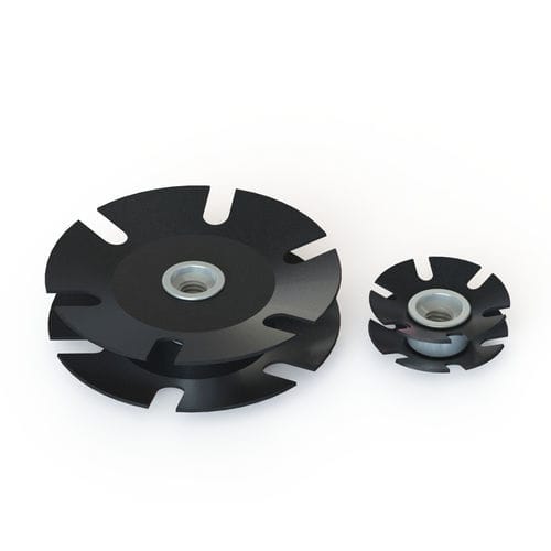 Inserto per estremità di tubi rotondi - ITT2S series - Specialinsert s.r.l. - filettato / a pressione / in ottone