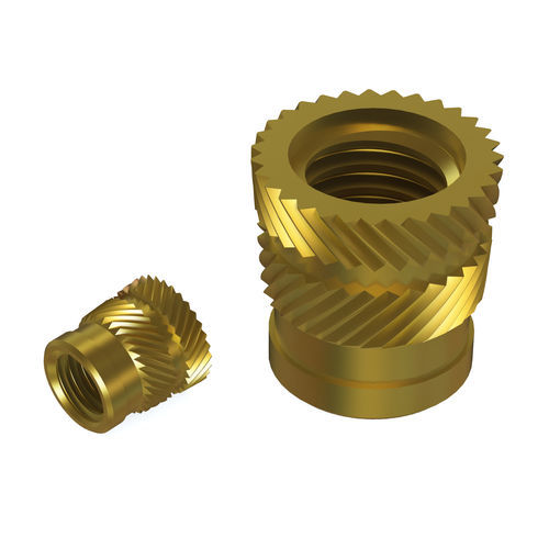 Inserto filettato - 854 - Specialinsert s.r.l. - di ottone / arrotondato / per termoplastici